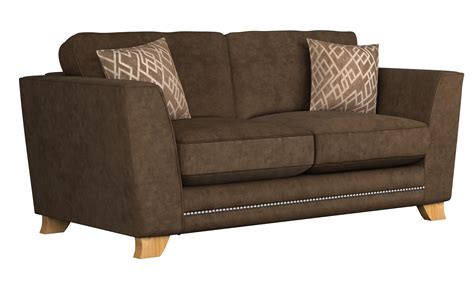 Living Majestic Fabric Seater Sofa Standard Back