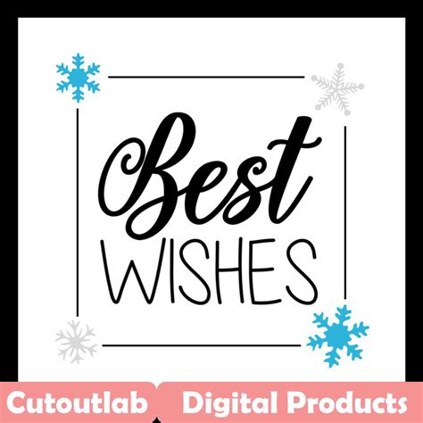 Best Wishes Svg Files For Silhouette Files For Cricut Svg Inspire