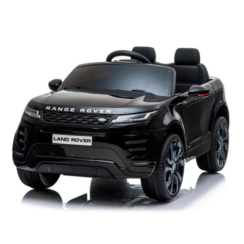 Mini Carro Eletrico Land Rover Evoque 12v Preto BW128PT Importway GTA