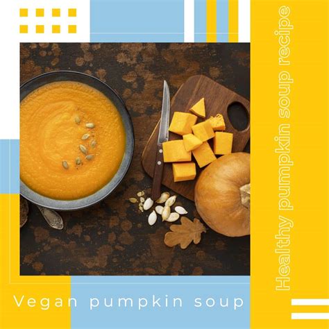 Creamy Vegan And Vegetarian Pumpkin Soup Recipe