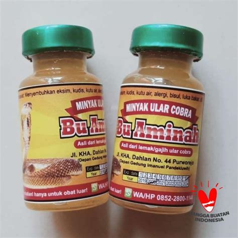 Promo Obat Gatal Gatal Minyak Ular Cobra Asli Ibu Aminah Obat Gatal