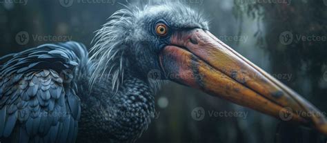 Shoebill, standing tall in its vibrant natural habitat Generative AI ...