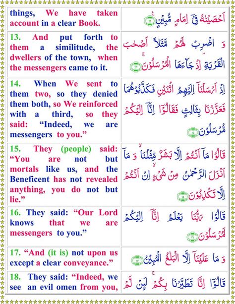 Read Surah Yasin English Online With English Translation