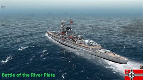 Atlantic Fleet German Single Battles Mission 3 Battle Of The River