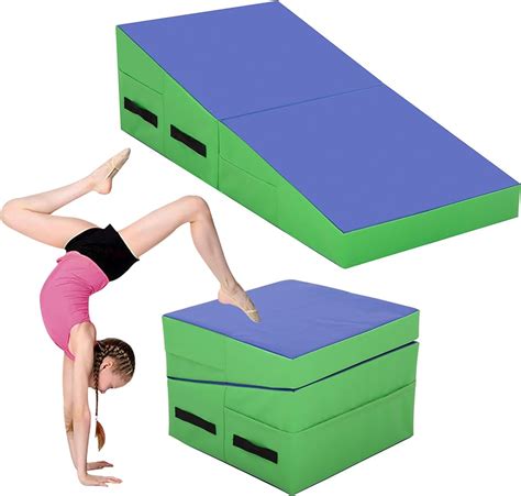 Costway Folding Gymnastics Tumbling Mat Incline Cheese, 49% OFF