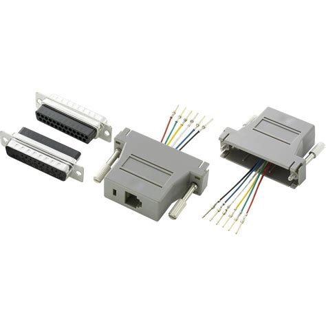 D-SUB adapter D-SUB plug 25-pin - RJ12 socket Conrad Components 1 pc(s) from Conrad.com