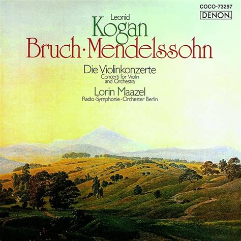 Mendelssohn Violin Concerto Bruch Violin Concerto No Blu Spec Cd