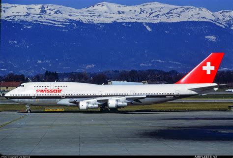 Swissair Boeing 747 N221ge Photo 13711 Airfleets Aviation