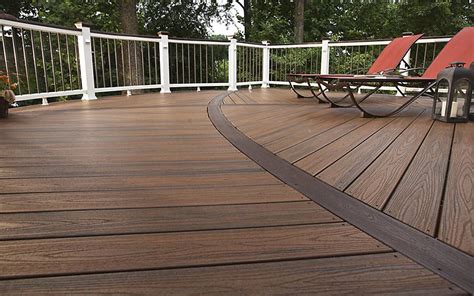 Give Your Deck A Uniquely Tropical Look With Trex Transcend Decking In Spiced Rum The Deep