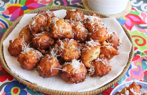 Food Lust People Love Fried Jalapeño Corn Puffs Breadbakers