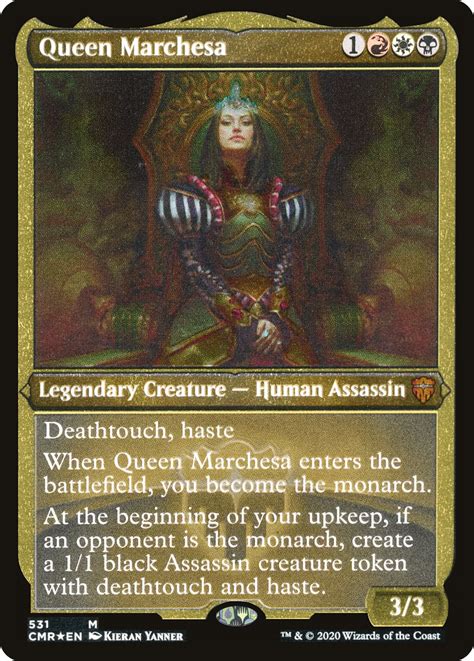 Queen Marchesa · Commander Legends (CMR) #531 · Scryfall Magic The ...