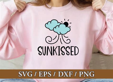 Sunkissed Svg Summer Shirt Svg Beach Graphic By Nigel Store