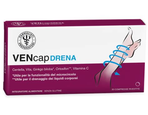 Lfp Unifarco Vencap Drena 30 Capsule Vivafarmacia