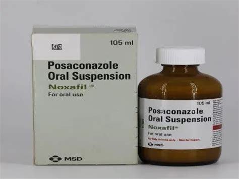 Noxafil Posaconazole Prescription Treatment Severe Fungal Infections