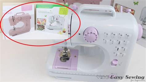 How To Use A Fhsm Portable Mini Sewing Machine Easy Sewing For