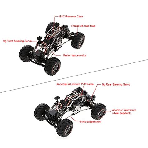 Goolsky HBX 2098B 1 24 2 4GHz 4WD 4WS Devastator Rock Crawler RTR With