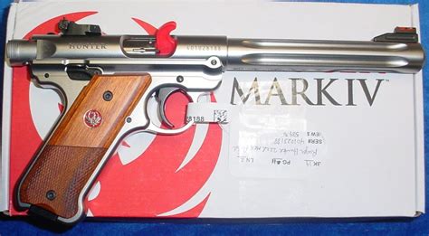 Ruger Mark 4 Hunter Fluted Pistol