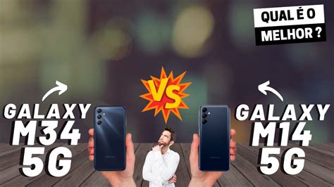 Galaxy M34 5g Vs Galaxy M14 5g Qual é O Melhor Comparativo Youtube