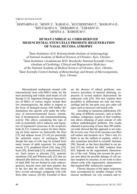 Pdf Human Umbilical Cord Derived Mesenchymal Stem Cells Promote