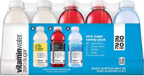 Glaceau Vitamin Water Zero Sugar Nutrient Enhanced Water Beverage X