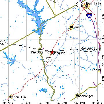 Marquez, Texas (TX) ~ population data, races, housing & economy