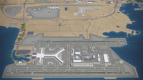 Doha Hamad International Airport 3D Modell 299 Max Unknown 3dm