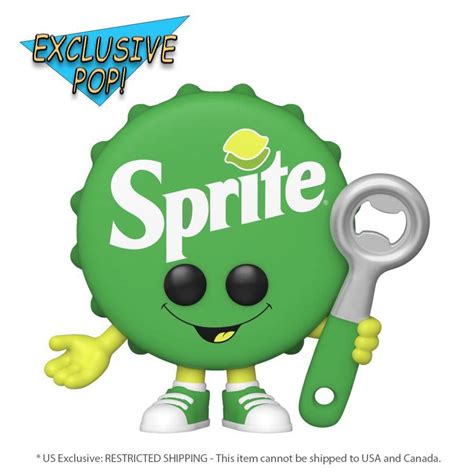 Sprite Sprite Bottle Cap Us Exclusive Pop Vinyl Figure Pop Stop