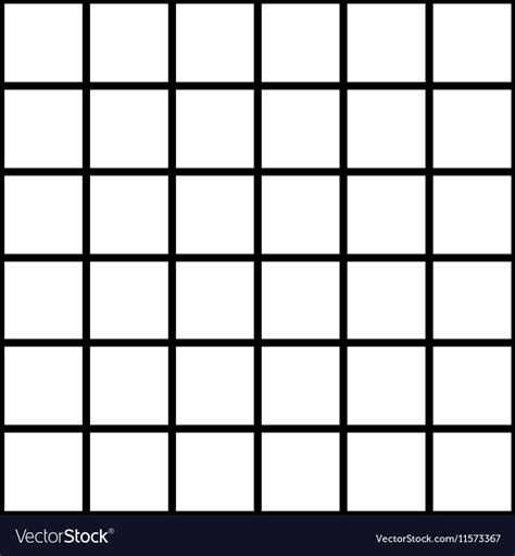 Black White Grid Chess Board Background Royalty Free Vector