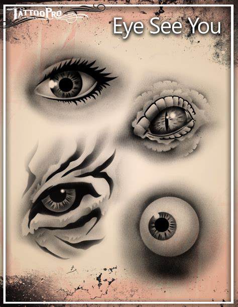 EYE SEE YOU – Tattoo Pro Stencils