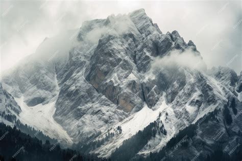 Premium AI Image | Zugspitze mountain landscape