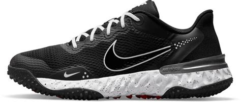 Nike Unisex Alpha Huarache Elite 3 Turf Baseball Shoes In Black