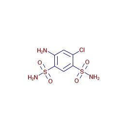 Mzcloud Amino Chloro Benzenedisulfonamide