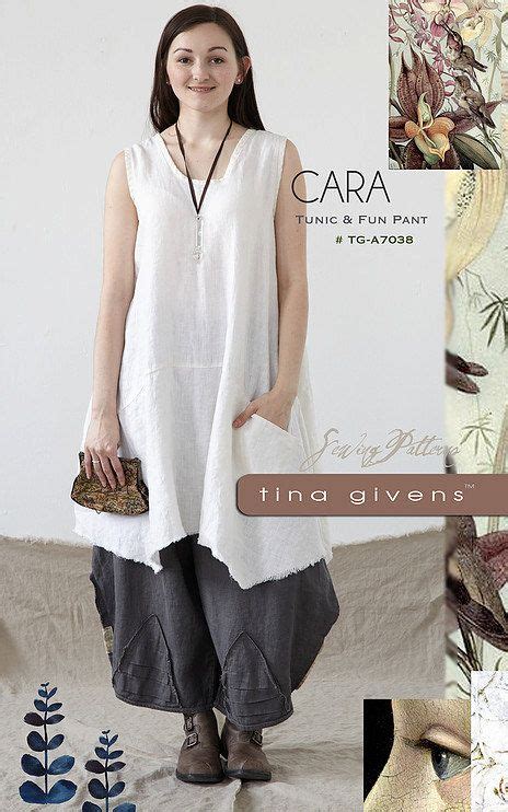 Cara Tunic Pants Tg A Sewing Pattern By Tina Givens Lagenlook