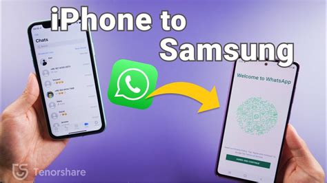 How To Transfer Whatsapp From Iphone To Samsung Galaxy All Series Youtube