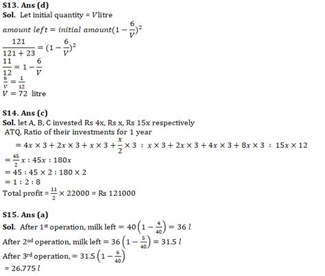 Ibps Po Mains Quantitative Aptitude Quiz 31st October 2019