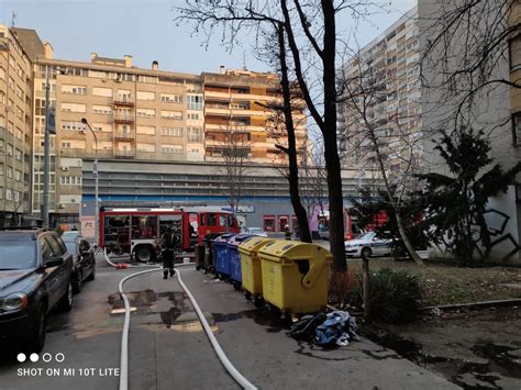 Galerija Video Veliki Po Ar U Zagrebu Gusti Dim Nadvio Se Nad Grad