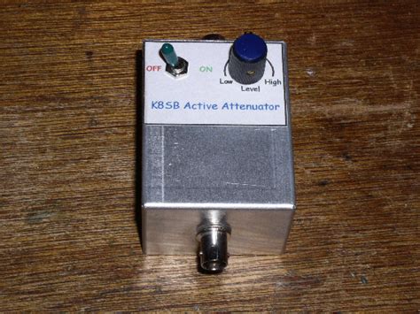 K8SB Active Attenuator Project