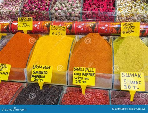 Spices At The Asian Market Editorial Stock Photo Image Of Coriander