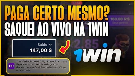 Win Confi Vel Paga Certo Mesmo Como Funciona O Saque Win Veja A