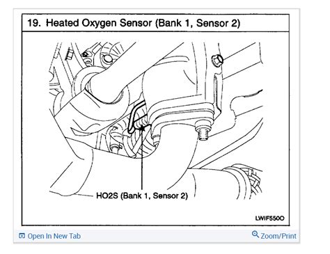 Where Is Bank 2 Sensor 1 Located?: the Printout From the Scan Says...