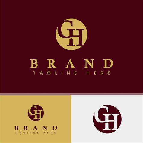 Premium Vector Letter GH Monogram Logo