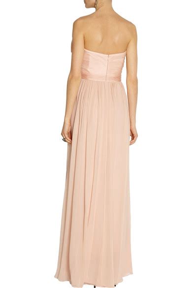 Marchesa Notte Silk Organza And Chiffon Gown NET A PORTER