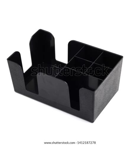 Bar Caddy Black Plastic Isolated Stock Photo 1412187278 Shutterstock