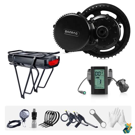 Buy Bafang Mid Drive Motor 500w 48v Ebike Conversion Kit With Battery 20ah 18ah 175ah 17ah 13ah