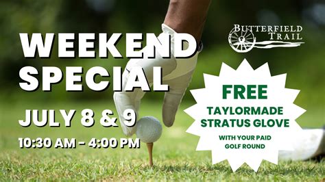 Weekend Golf Special July