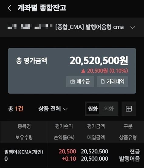 Cma Vs 파킹통장 비교 차이점 뭐가 더 좋을까 Feat 발행어음cma 이자수익 네이버 블로그