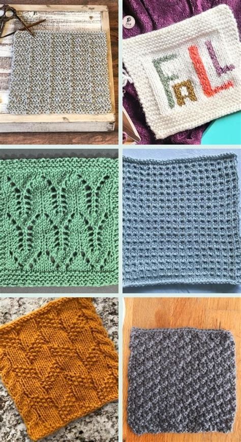 Free Knit Blanket Square Patterns Charity Cozy Fall Mal Knitted