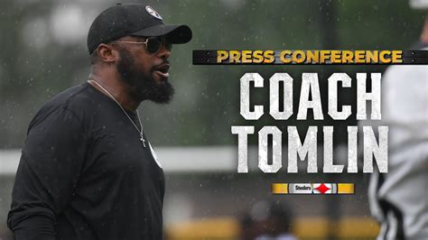 Coach Mike Tomlin Press Conference (July 28) | Pittsburgh Steelers ...