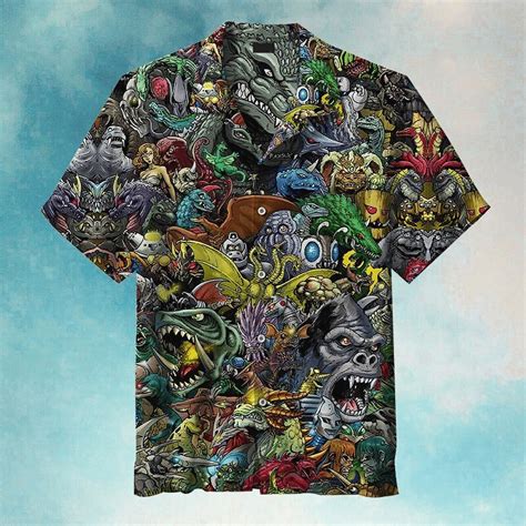 Welcome To The World Of Godzilla Hawaiian Shirt Bbs Leesilk Shop