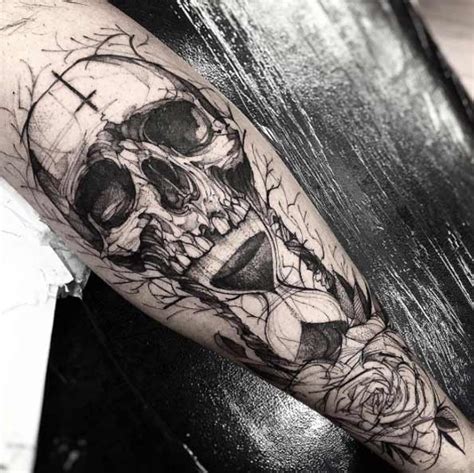 The Coolest Skull Tattoos You Ll Ever See Photos Tattooblend